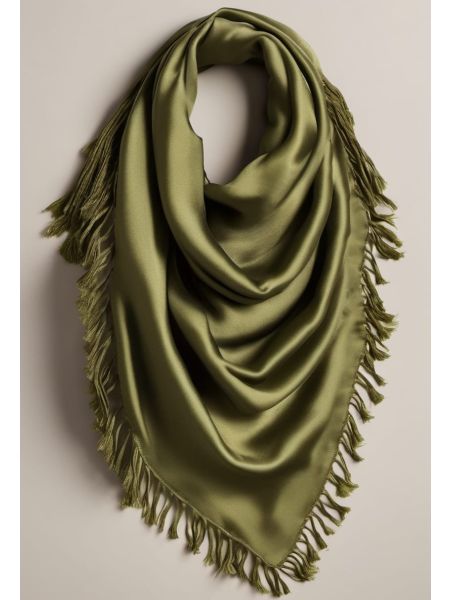 Silk Fringed Scarf